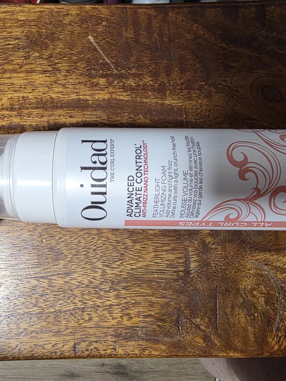 Ouidad Advanced Climate Control Featherlight Volumizing Foam 7oz